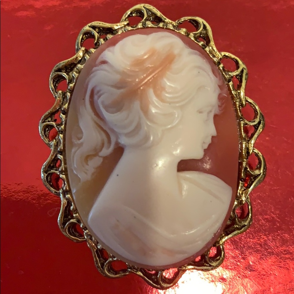 Vintage Cameo Brooch